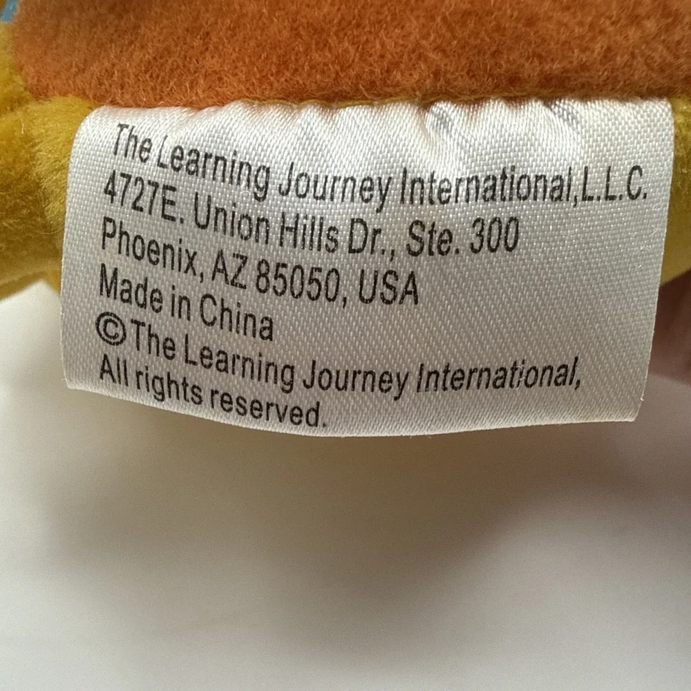 The Learning Journey Early Learning Butterfly Plush 7